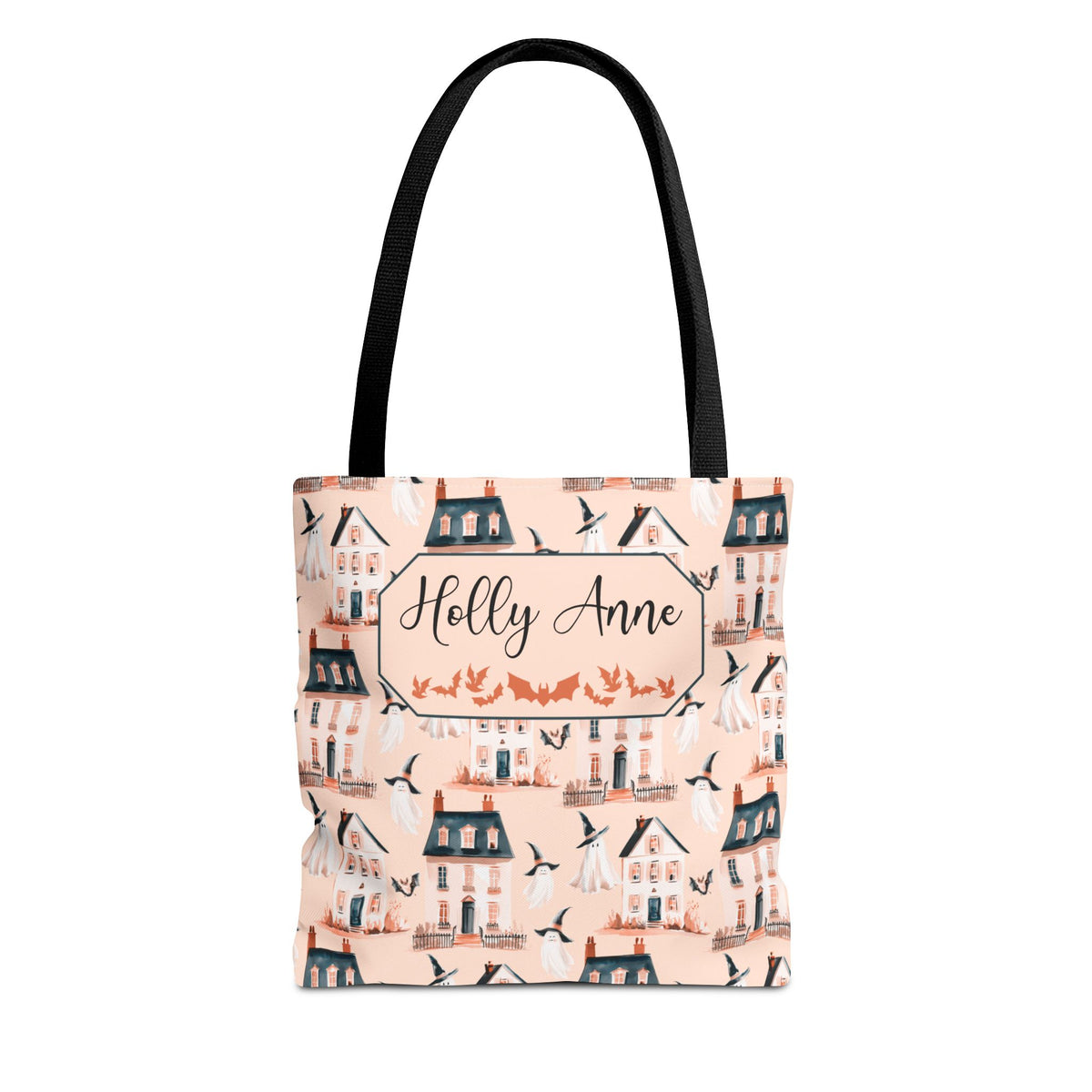 Spooky Village Personalizable Tote Bag