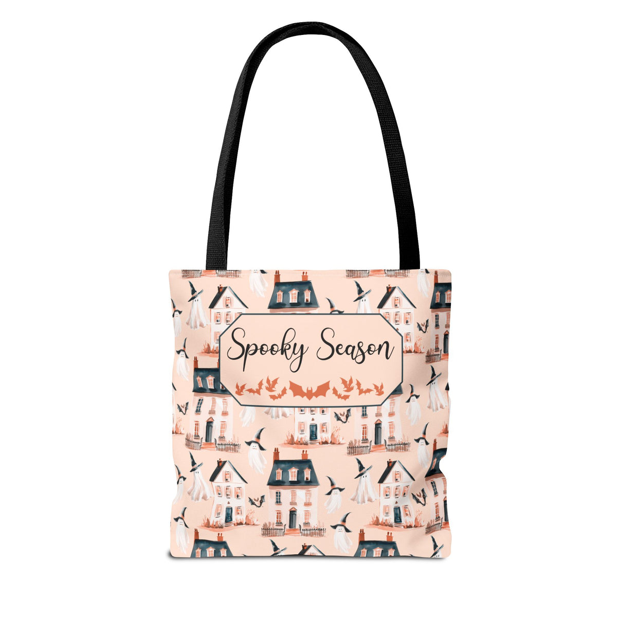 Spooky Village Personalizable Tote Bag