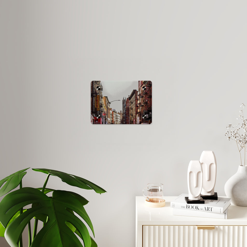 Chinatown New York Acrylic Wall Art - Chinatown Skyline Photo Panel