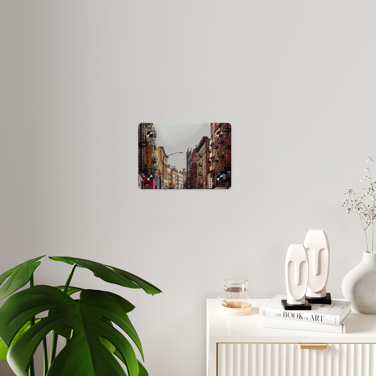 Chinatown New York Acrylic Wall Art - Chinatown Skyline Photo Panel