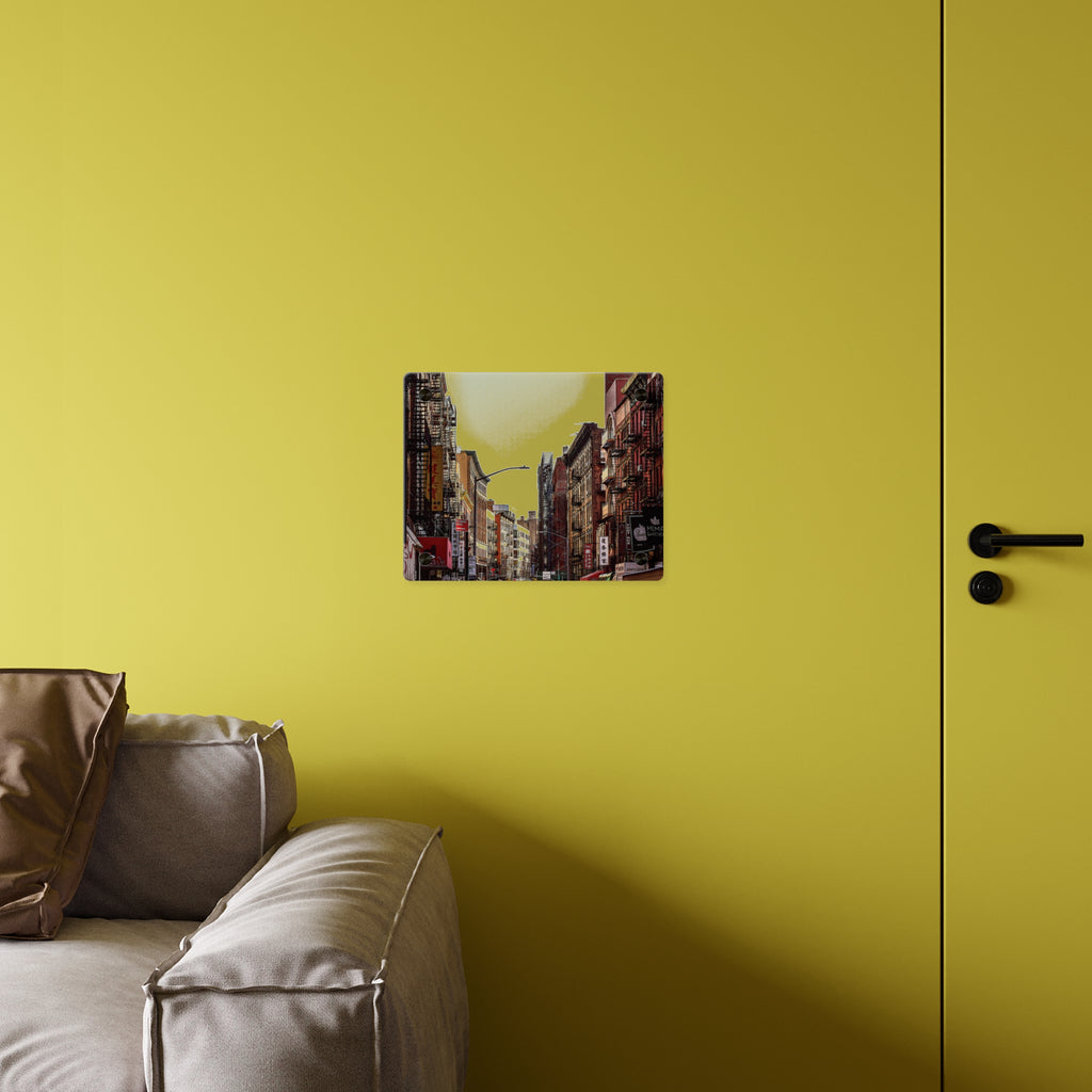 Chinatown New York Acrylic Wall Art - Chinatown Skyline Photo Panel