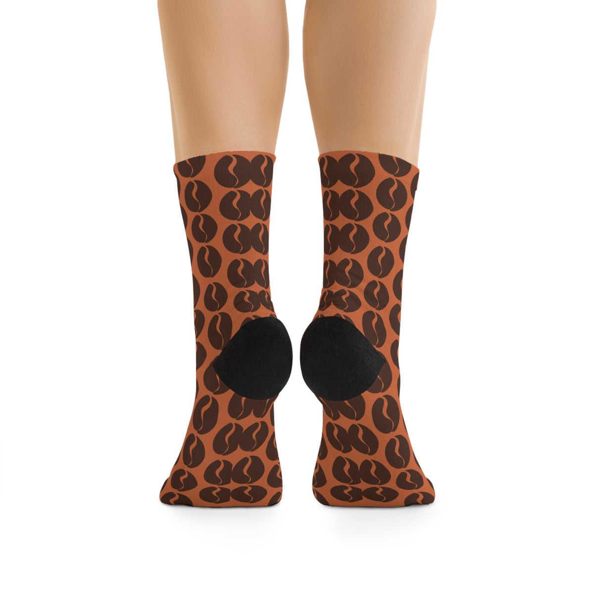 Coffee Lover’s Socks - Cocoa City Bean Print Socks