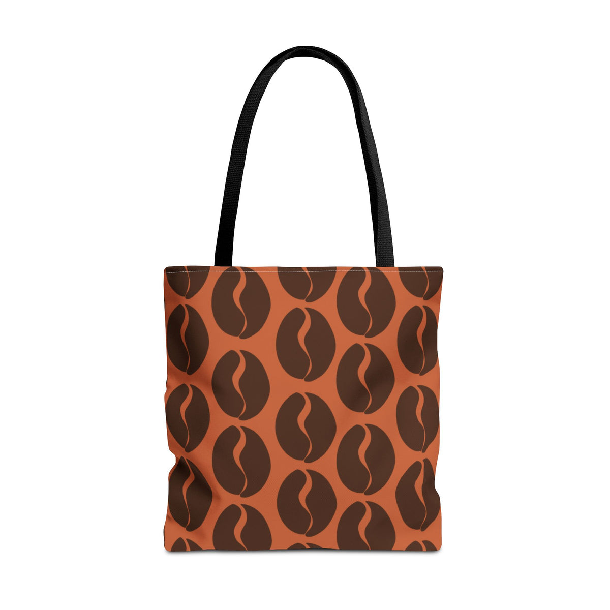 Coffee Bean Tote Bag - Cocoa Brown Coffee Lover's Tote