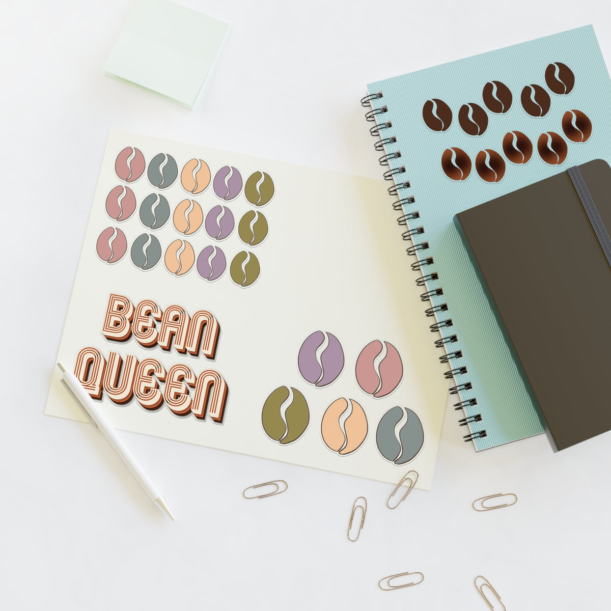 Bean Queen Sticker Sheet