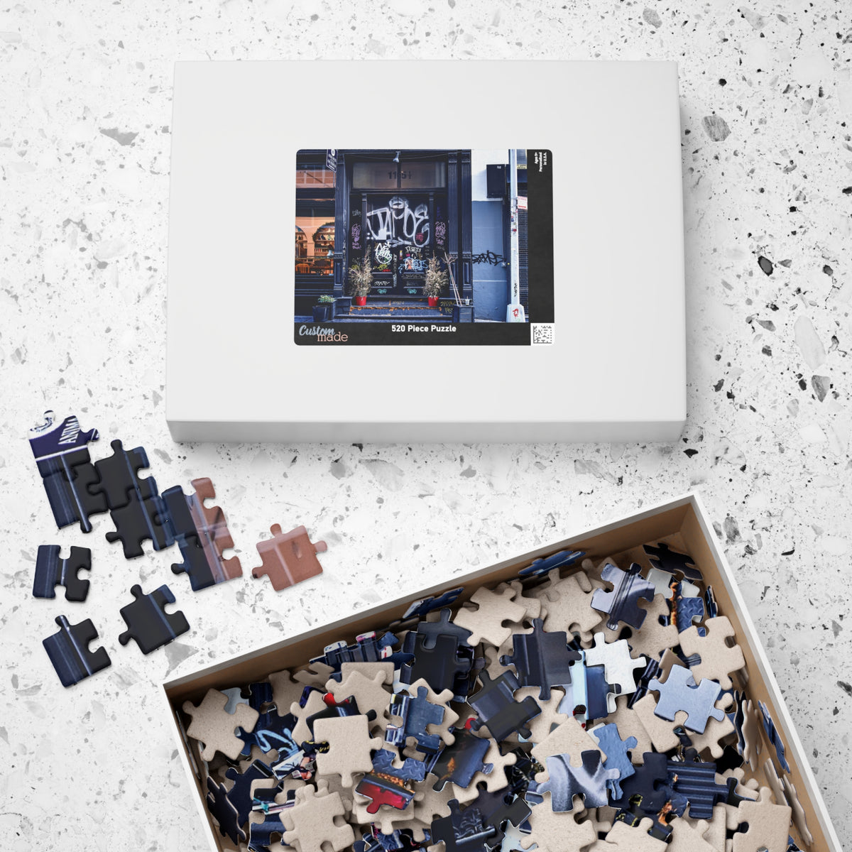 Graffiti Photo Art Puzzle - Graffiti Doorways Puzzle- 110, 252, or 520 pieces