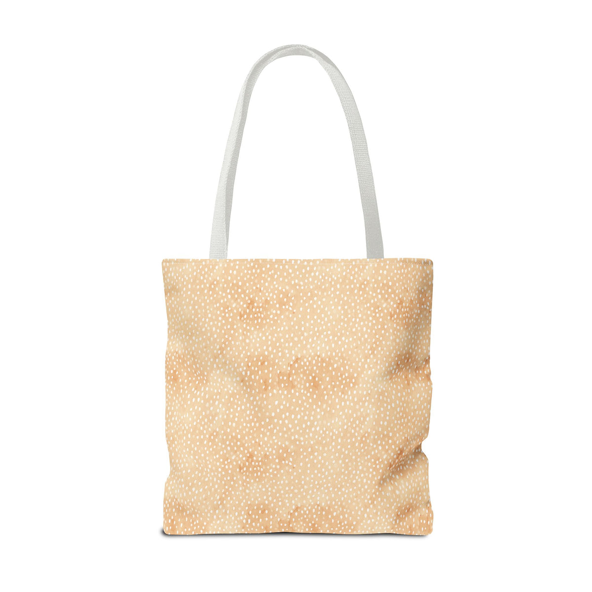 Calming Animal Pattern Bag - Light Beige Fawn Print Tote