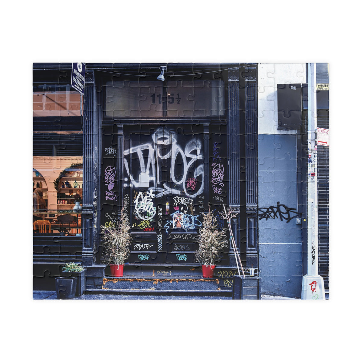 Graffiti Photo Art Puzzle - Graffiti Doorways Puzzle- 110, 252, or 520 pieces