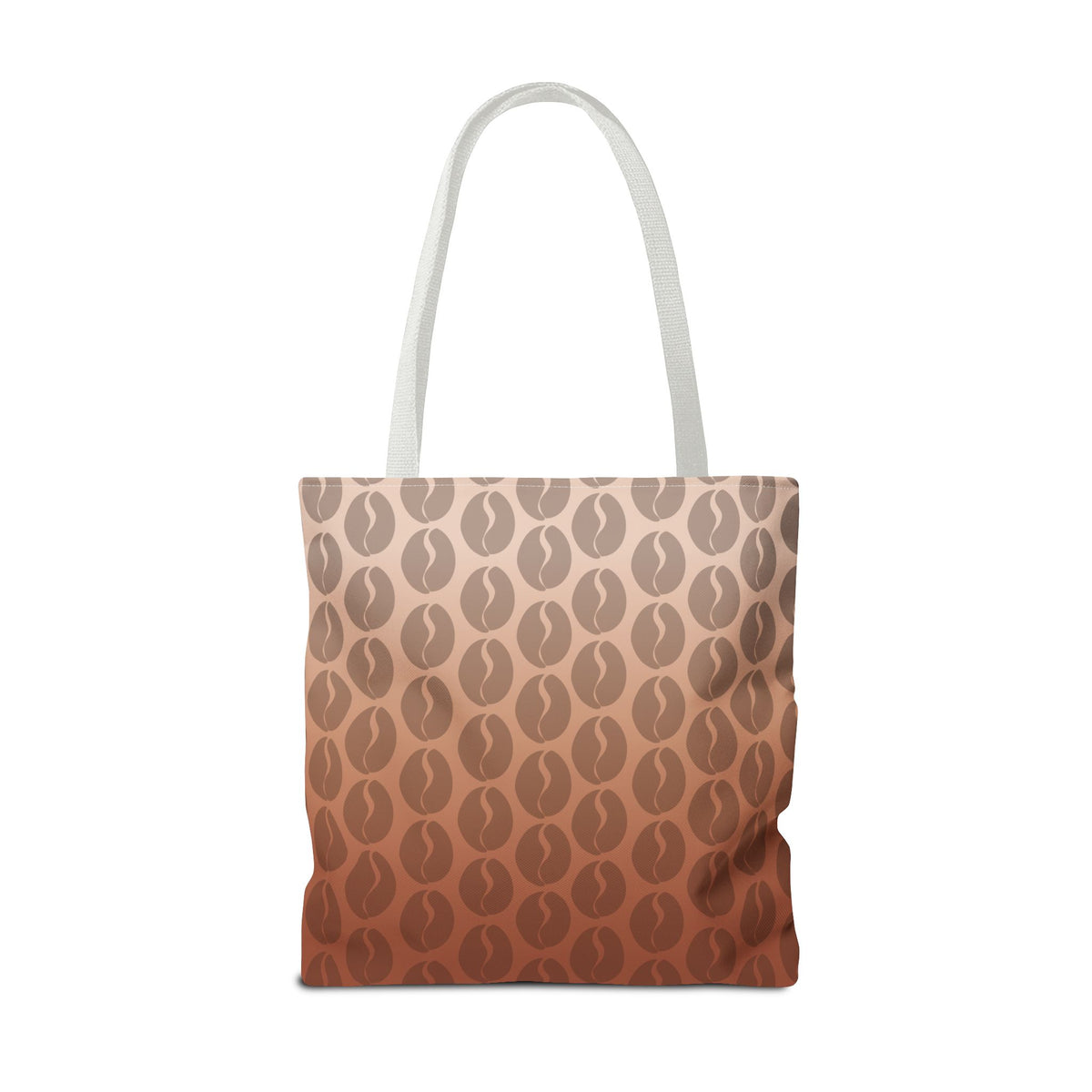 Coffee Lover's Ombre Tote Bag - Coffee Bean Gradient Tote Bag
