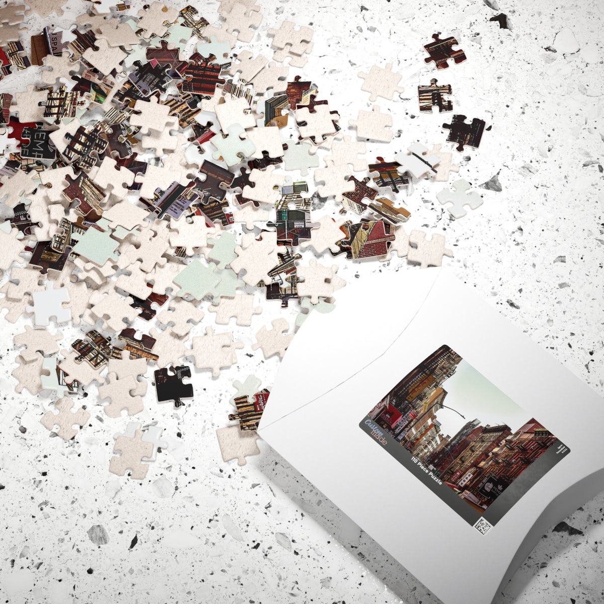 Downtown New York Puzzle - Chinatown Skies Puzzle- 110 or 252 pieces
