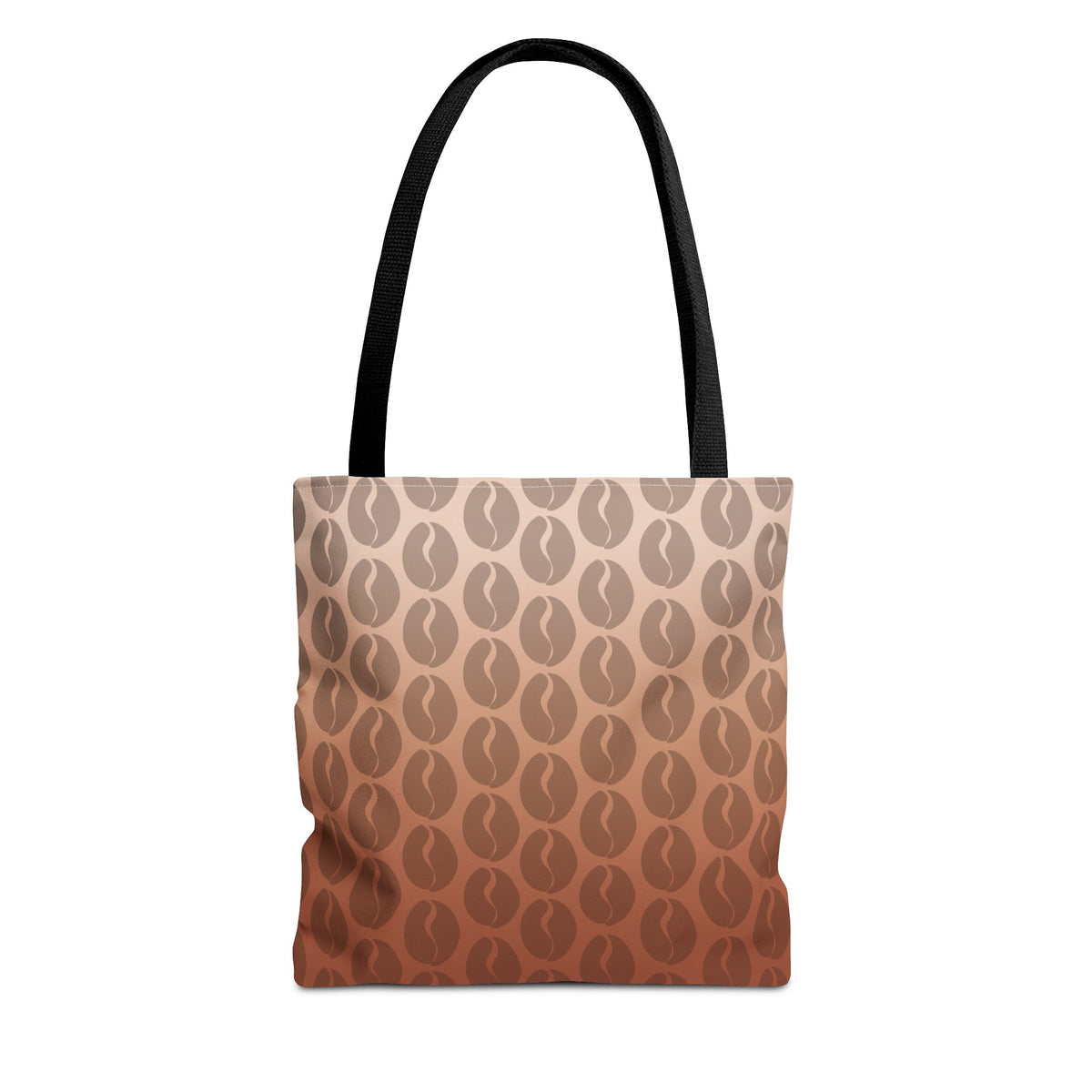 Coffee Lover's Ombre Tote Bag - Coffee Bean Gradient Tote Bag