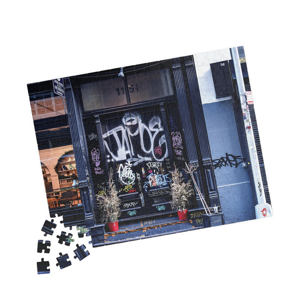 Graffiti Photo Art Puzzle - Graffiti Doorways Puzzle- 110, 252, or 520 pieces