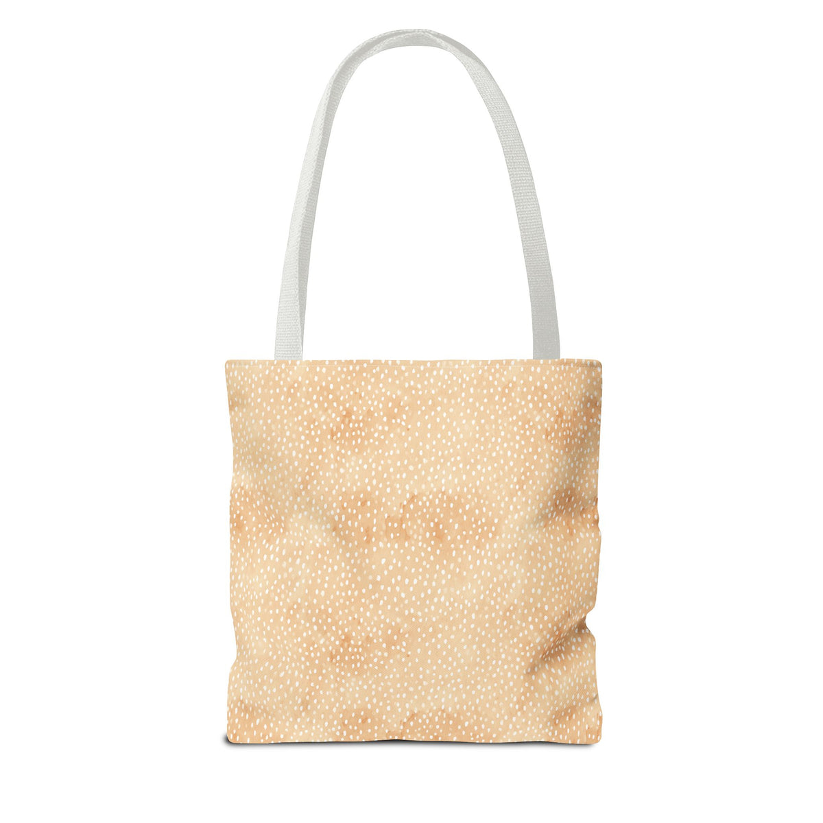 Calming Animal Pattern Bag - Light Beige Fawn Print Tote