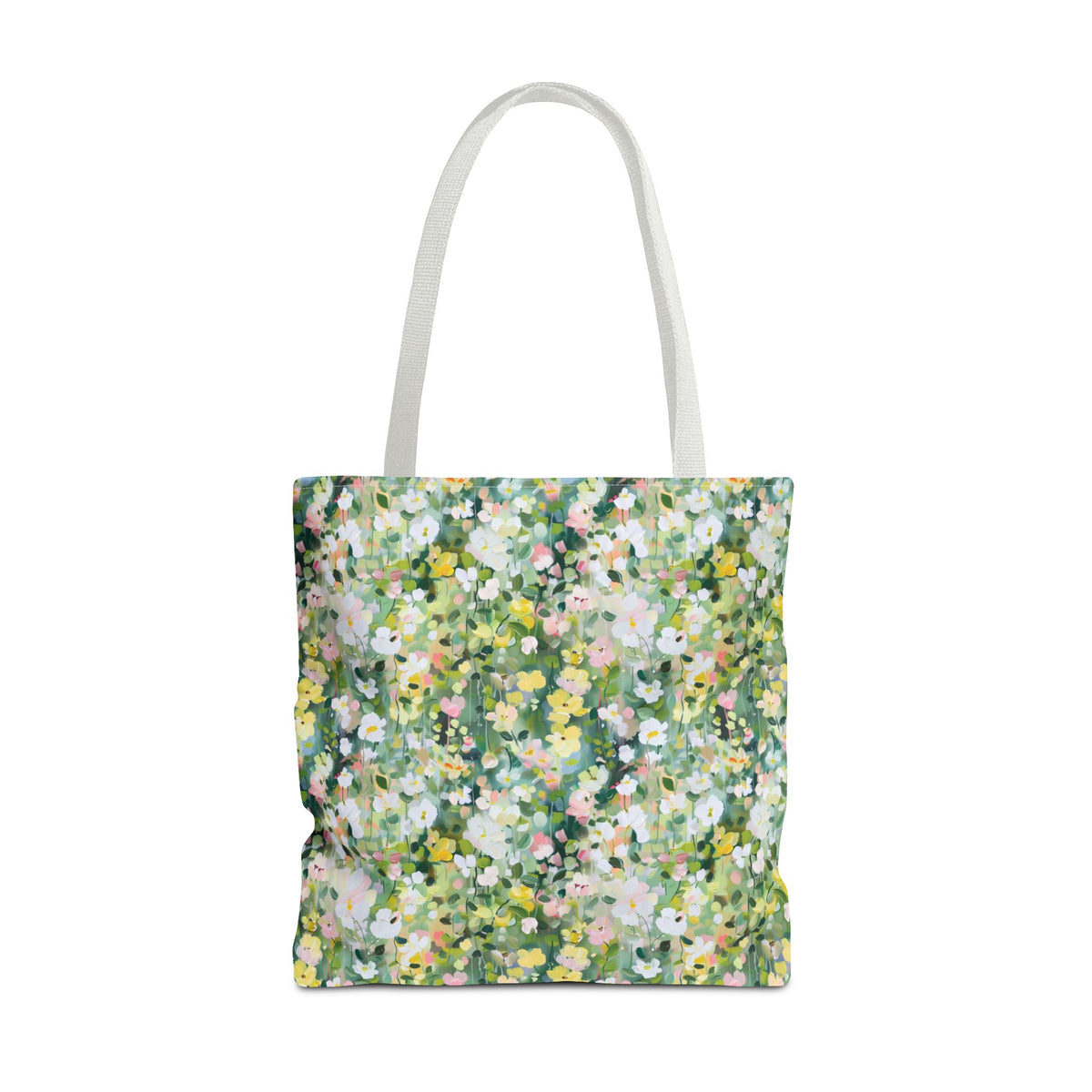 Floral Meadow Tote Bag – Spring Flower Market Carryall