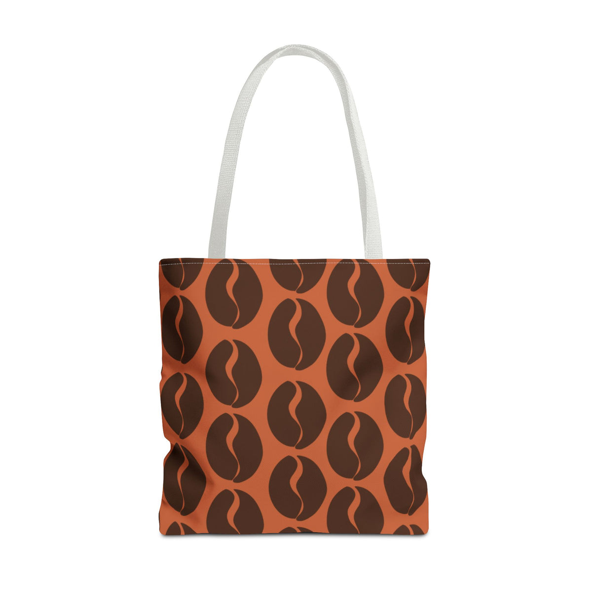 Coffee Bean Tote Bag - Cocoa Brown Coffee Lover's Tote